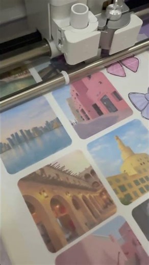 Making magnets using cricut maker. Step by step coming soon #magnets #beginnertutorial #cricutmade