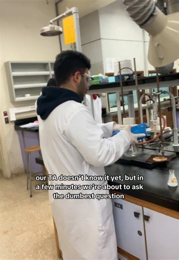 “Where do we throw the aqueous phase?” #lab #organicchemistry #chemistrylab