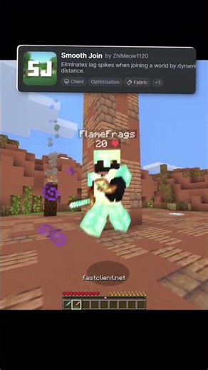 Best Minecraft Mods for PVP! (Part 130) #minecraft #fastclient #minecraftmods #minecraftmemes