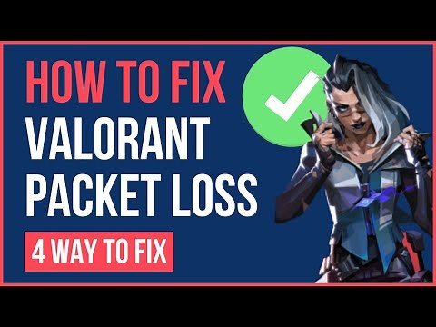 HOW TO FIX PACKET LOSS VALORANT (Easily) | Valorant Packet Loss Fix