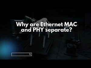 Why are Ethernet MAC and PHY separate?
