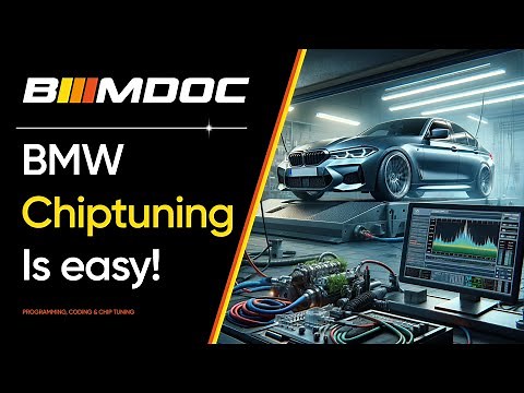 BMW Chiptuning different stages explained and full process of tuning is shown