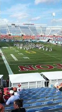 Toledo University Marching Band at the 2025 Boca Raton Bowl #bocaratonbowl