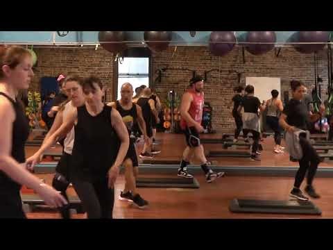 Advanced Step Aerobics Workout 🔥 Part 1 – Learn the Choreo Like a Pro