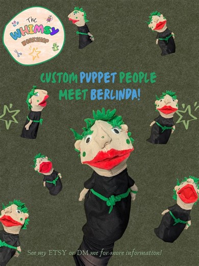 Custom Hand-puppets: Humans! - Etsy