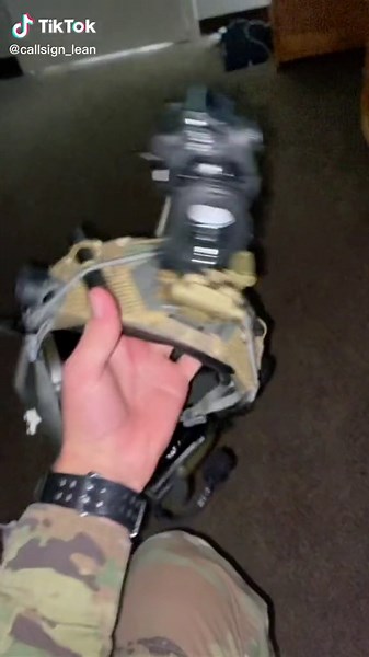 Airsoft Military Helmet Setup for LARP Enthusiasts