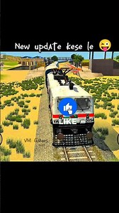 NEW TRAIN + STATION UPDATE कैसे ले indian vehicle simulator 3D game #viral #viralshorts #gaming