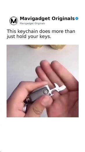 Multifunctional Heavy Duty Key Chain Tool 🤖