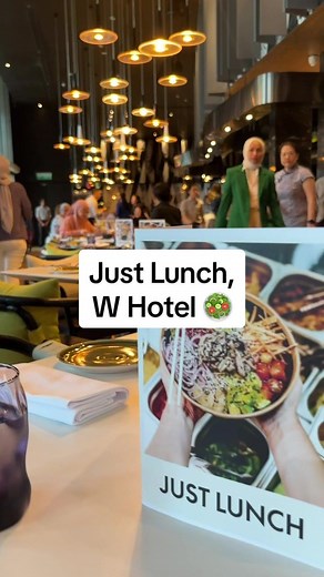 Just Lunch at W Hotel: A Buffet Experience Worth Trying