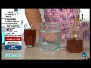 Blue Magic Block Buster Cleaning shown Public advertising 27 5 2022