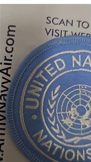 This Patch Represents The World 🌍 | UN Peacekeeping Patch #shorts