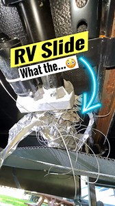 RV Slide Won’t Move A customer recently bought a used RV and was cleaning it out. They inserted a vacuum hose down the floor ductwork at the back of the RV which moved the ductwork out of place. After traveling and opening the slideout, the furnace ductwork got tangled in the slideout motor’s manual override rod. Learn more about repair at ➡️: https://www.mobilervtechservices.com/rv-education #mobilervtech #rveducation #mobilervtechservices #rvtipsfornewbies #rvtips #rvmaintenance #easttawas #ta