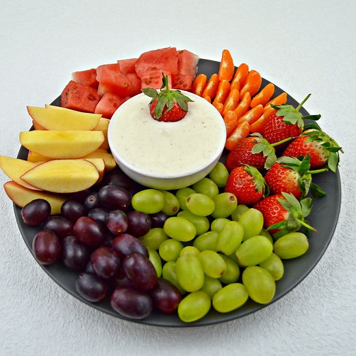 Healthy 4-Ingredient Yogurt Fruit Dip (Ready in 2 Minutes) - Flavours Treat