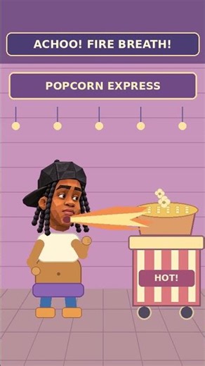 Nubsy Eats a Chili… His Fire Breath Makes TOO MUCH Popcorn! 🌶️🍿 #FunnyAnimation #การ์ตูนตลก #funny