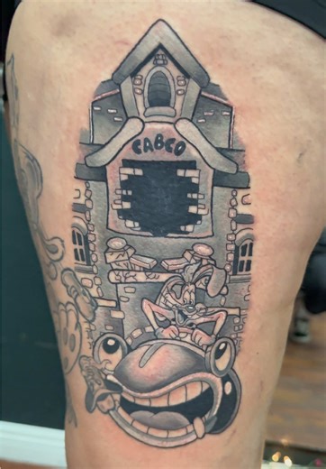 Tattoo Art Inspired by Roger Rabbit
