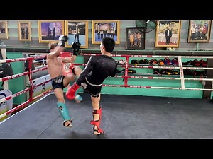 High Level Sparring in Thailand with Tawanchai PK.Saenchai Muaythaigym | ONE Championship