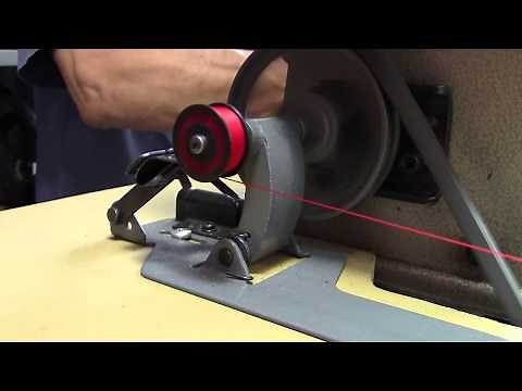 How to Wind a Bobbin on a Pfaff 1245-706 Sewing Machine - Automotive Upholstery
