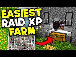 Easiest Raid XP Farm Minecraft Bedrock 1.21/26.1+ (2026)