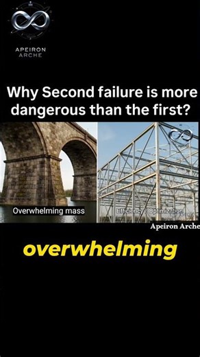 How modern engineers design for failure after the first #structuralengineering #engineering