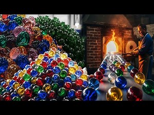 How Children’s Glass Marbles Are Made|