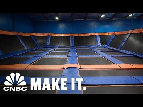 Sky Zone Trampoline Park Brings Guests Intense, Fun Workout | CNBC Make It.