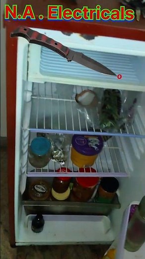 How to fix a hole in a freezer box ? fridge mein Chaku se hole Ho Gaya to kaise theek Karen #fridge