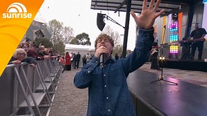 22K views · 661 reactions | UK pop star Tom Grennan put in a powerhouse performance of his smash hit song (and Sunrise theme tune) 'Little Bit of Love' at our AFL Grand Final Party in Melbourne. | Sunrise | Facebook