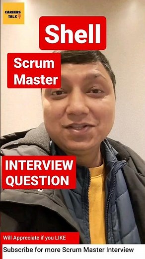[ Shell ] Real Scrum Master Interview Questions #scrummaster #subscribe #careerstalk