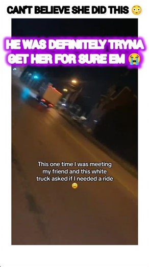 screaming so loud after this white truck asks if u need a ride!😳#shorts #trending #funny #viral #fyp