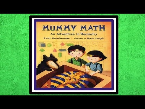 📐 Mummy Math An Adventure in Geometry Read Aloud Kid's Book