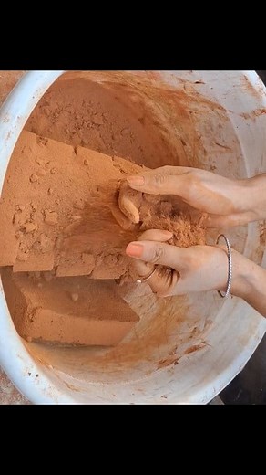 Crispy Bricks Dry Crumbling..see more #bricks #dry #soft #crumble | As dirt lover