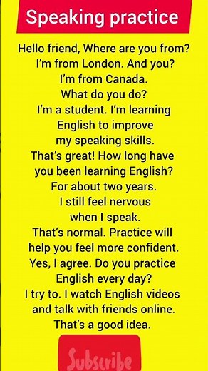 Online English Speaking Practice | Daily Conversation Between Two People #learnenglish #english