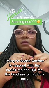 I know… even the title “Heaux & Grow Rich” can be ⚠️triggering and confusing… There are reasons for that. This accelerator is something that will change your life in a jarring way. The first test is through the title. You have to be willing to think about money, S 3 X and spiritual transformation differently.90% of the reason that you haven’t gotten to your first 7 💵figures is because of your past trauma, so we can’t ignore the power of healing. We use the gift of trauma triggering to facilitat