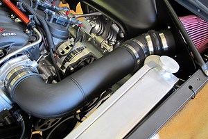 The Airaid Universal Air Intake Kit enables you to easily fabricate an intake for your LS swap