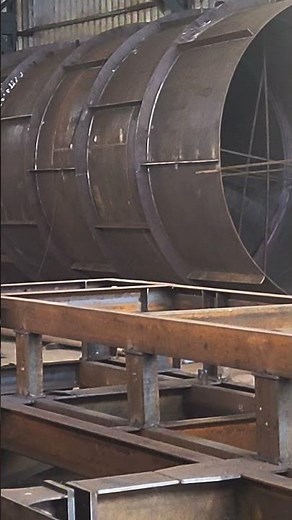 Fabrication Work in Progress | Industrial Fabrication Process
