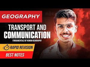 Transport and Communication (Book - 1) Class 12 Geography One Shot Rapid Revision
