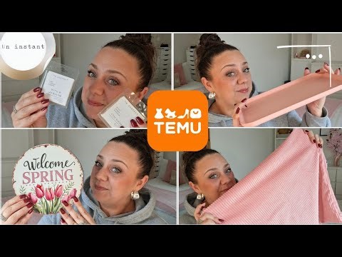 Haul TEMU 🧡 Pleins de gadgets pour la salle de bain / Mes chouchous @un_instant_yt 💖 #haultemu #temu