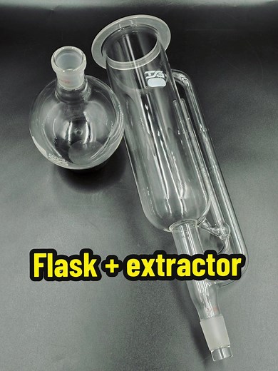 #flask extractor #lab #glass #test #extract #glassblowing #science #rosaquelindaeres #rosaquelindaeres #stopmotiontrend #rosaquelindaeres