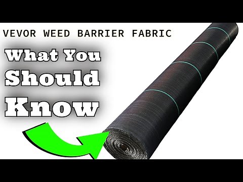 Easy Garden Weed Control Solution - VEVOR Weed BARRIER...!