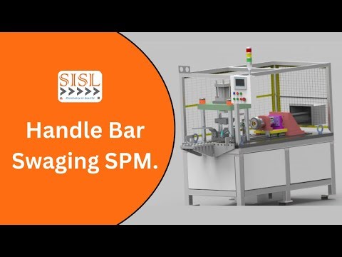 Handle Bar Swaging Machine