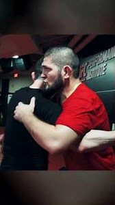 Lex trains w/ Khabib Nurmagomedov | Exclusive Footage at UFC PI