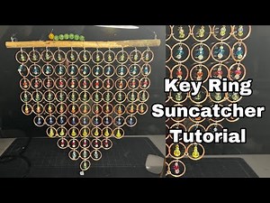 Key Ring Suncatcher Tutorial