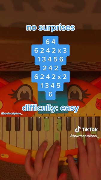 Learn to Play Radiohead's 'No Surprises' on the Piano with a Cat