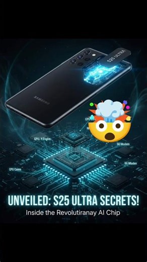 Inside the Samsung S25 Ultra Chip 🔍✨ | Hidden Tech You’ve Never Seen! #samsung #vlsi