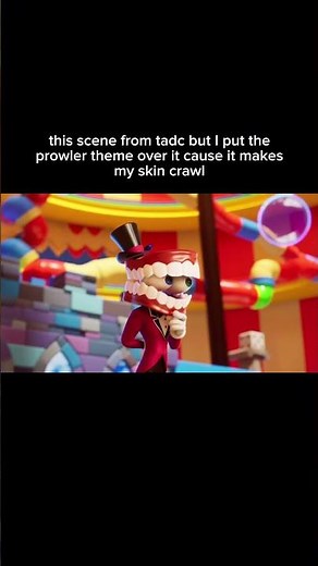 the prowler theme makes this scene SO nerve wracking omg::#tadc#glitchproductions#caine#abstragedy