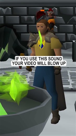 If you use this sound your video will blow up 😱😱 #osrs #osrsshorts #usethisaudio #usethissound