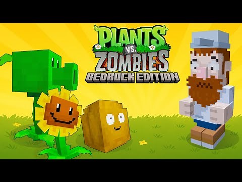 [MAP] Minecraft Plants vs Zombies Bedrock Edition