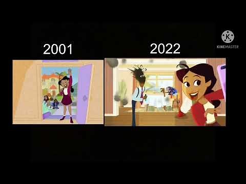 The proud family intro 2001 vs 2022 intro