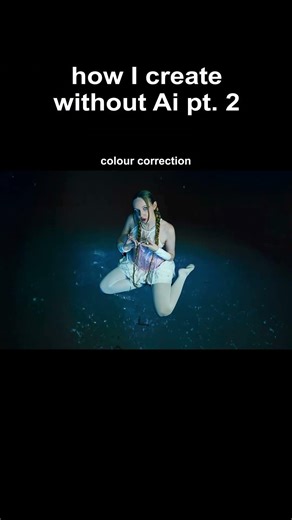 How to create without Ai! #lowbudget #mv #vfx