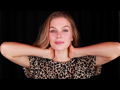 ASMR Relaxing Neck & Shoulder Massage. RP, Personal Attention